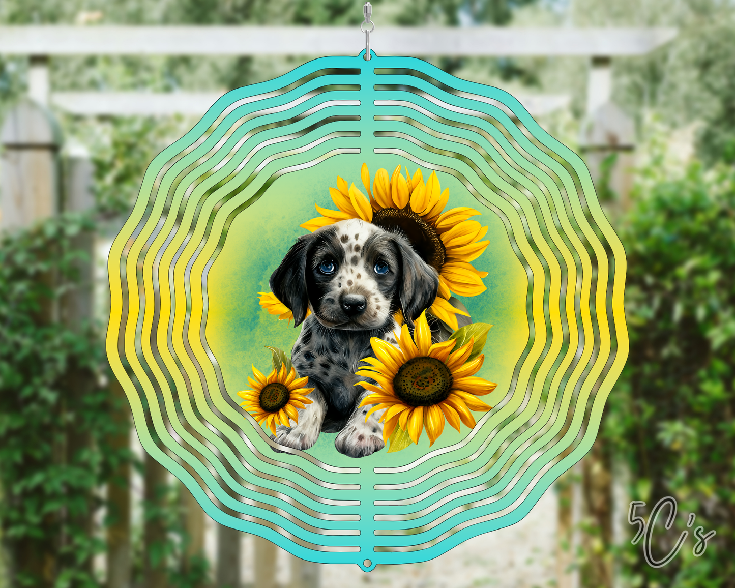 Dalmatian Puppy Wind Spinner