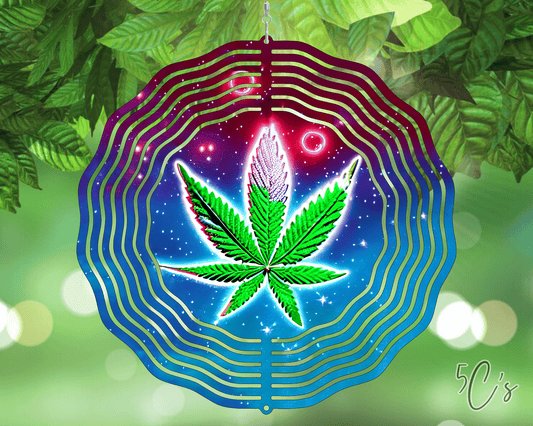 420 Weed Wind Spinner