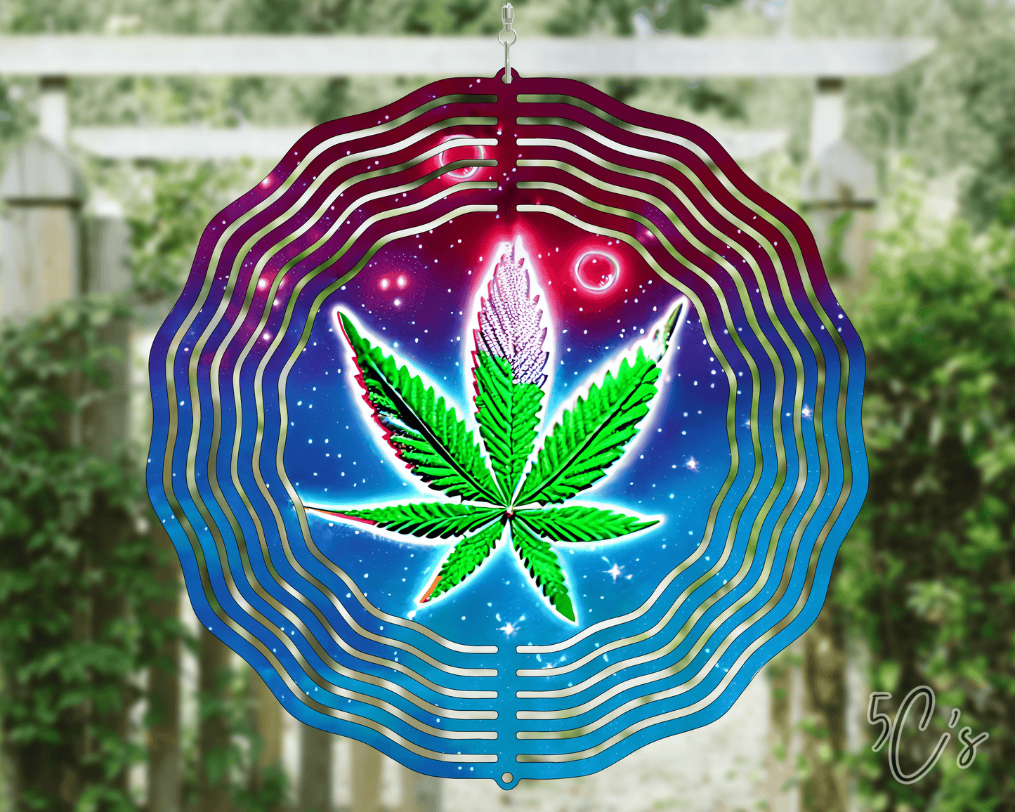 420 Weed Wind Spinner