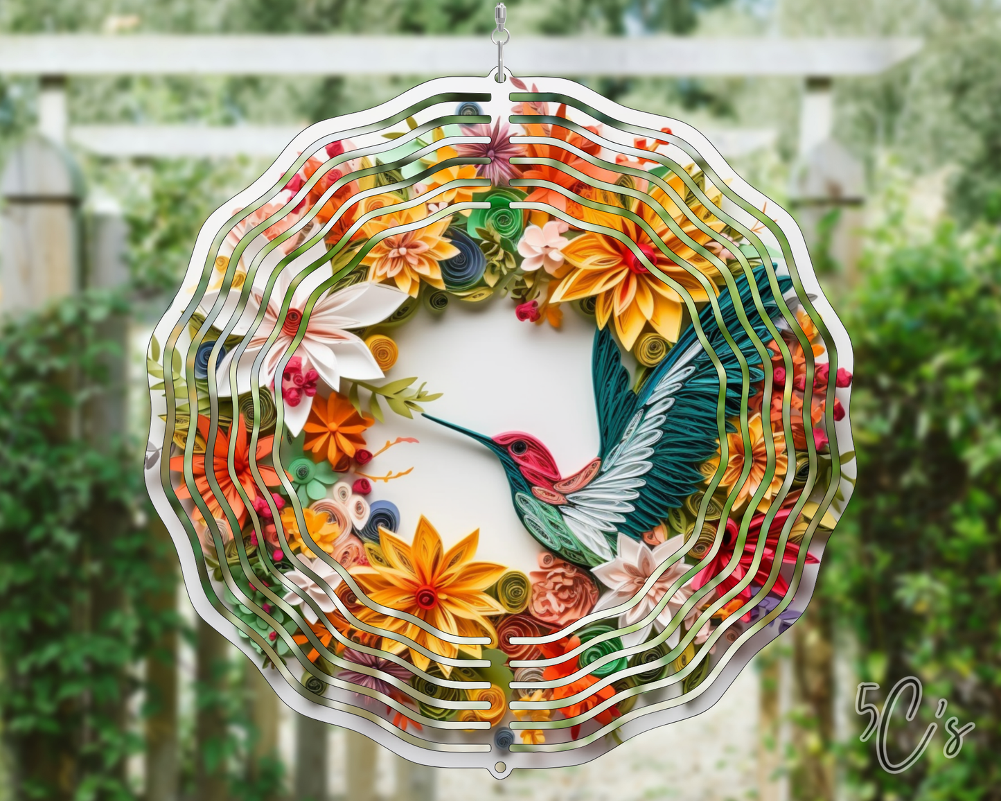 Hummingbird Wind Spinner