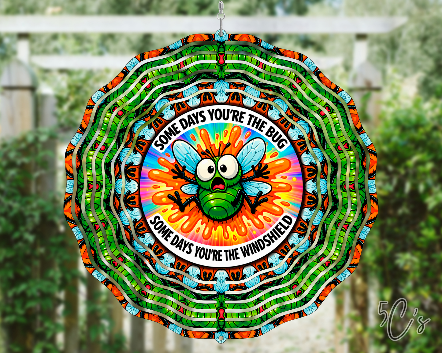 Some Days You're The Bug Wind Spinner