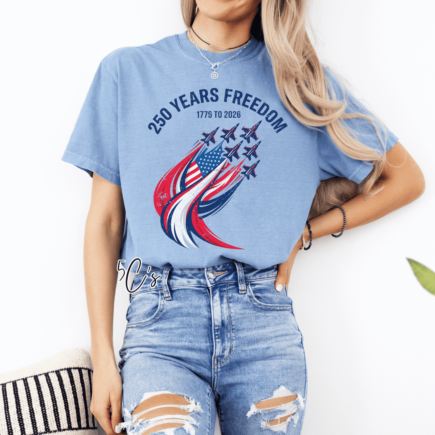 250 Years Freedom USA Graphic Tee