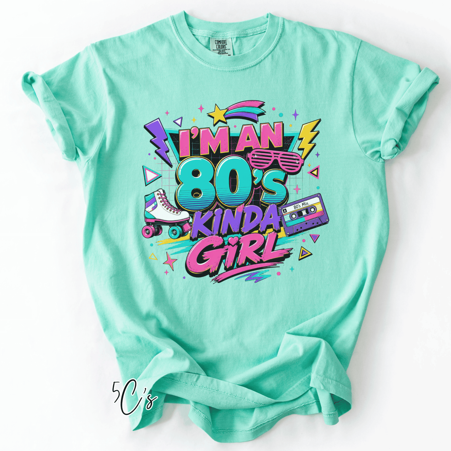 Retro 80's Kinda Girl Graphic Tee