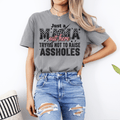 Checkered Sassy Mama Graphic Tee