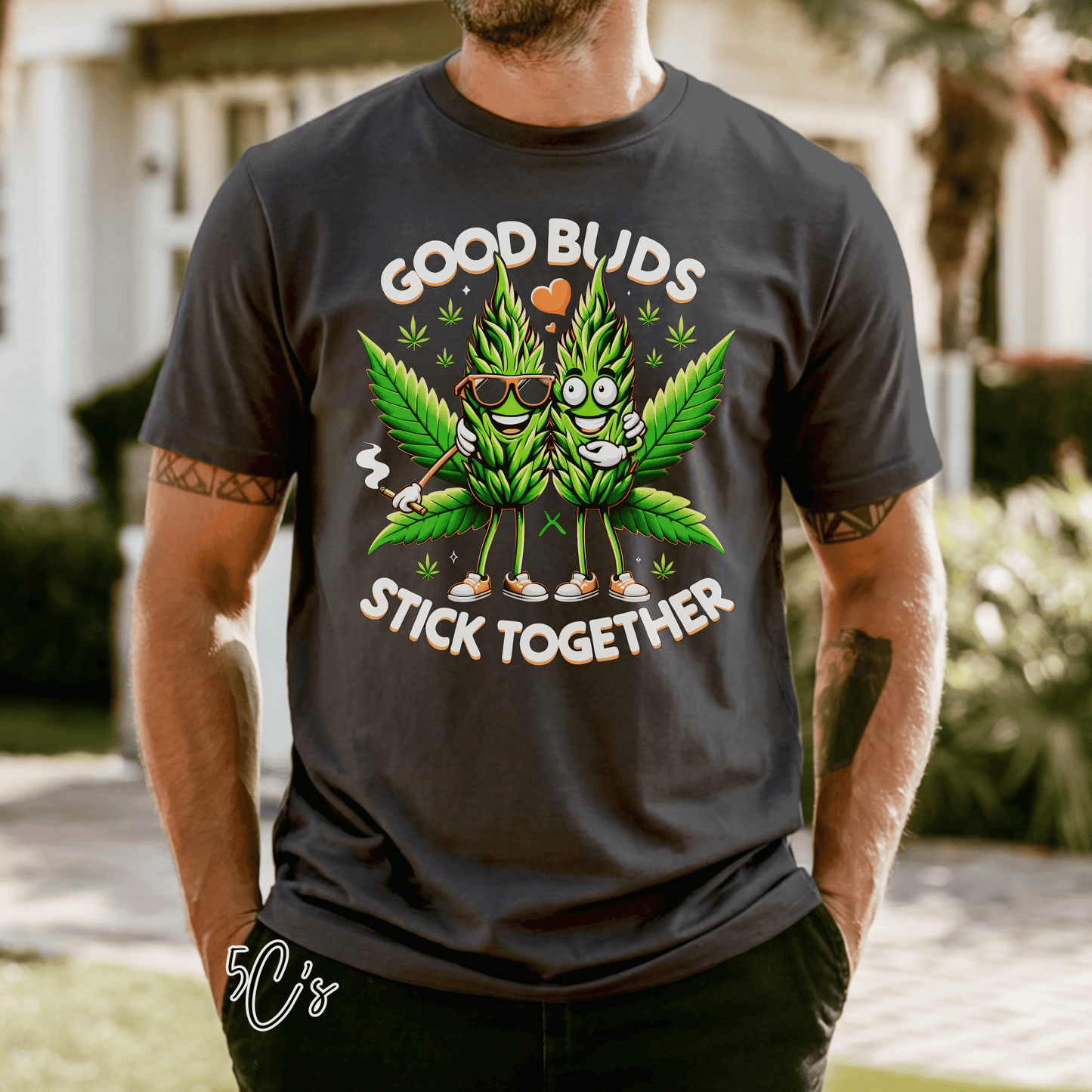 Good Buds Stick Together Graphic Tee