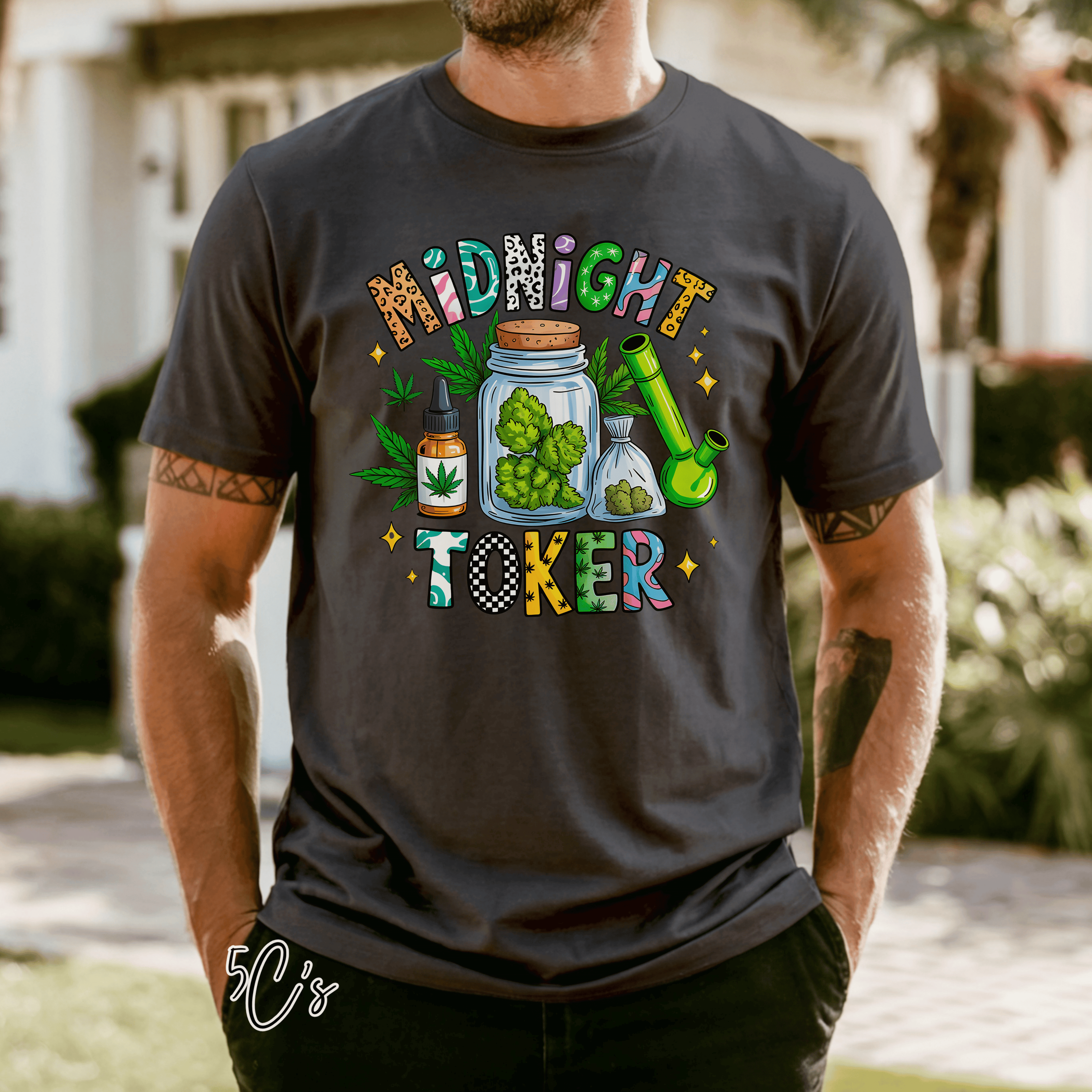 Midnight Toker Graphic Tee