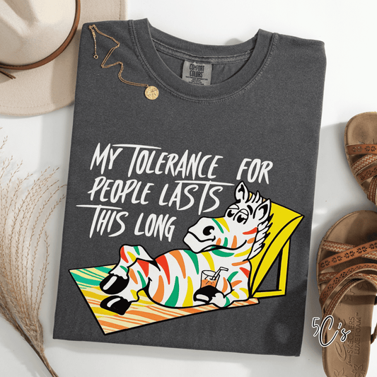 Tolerance For People Graphic Tee