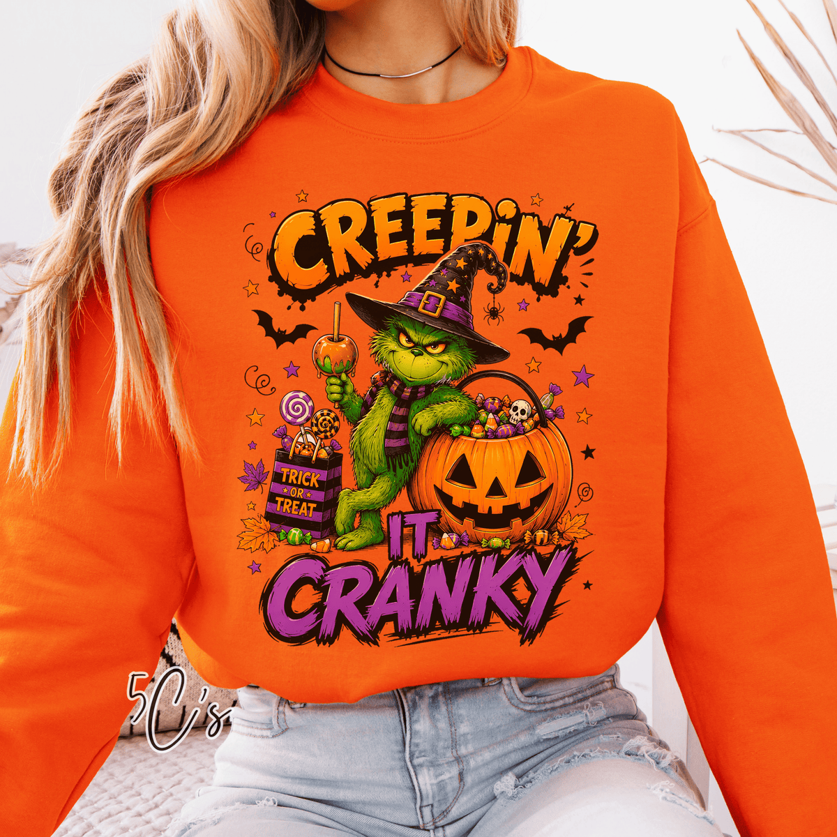 Creepin It Cranky Sweatshirt