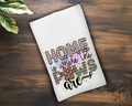 Home Is Where The Paws Are Dish Towel