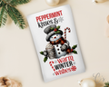 Peppermint Kiss & Warm Winter Wishes Dish Towel
