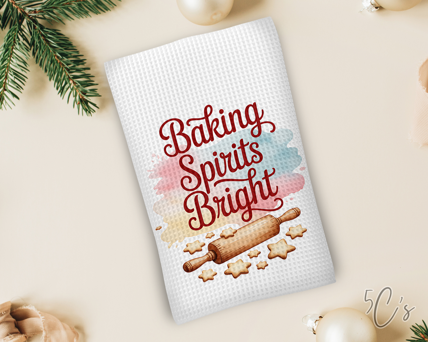 Baking Spirits Bright Dish Towel