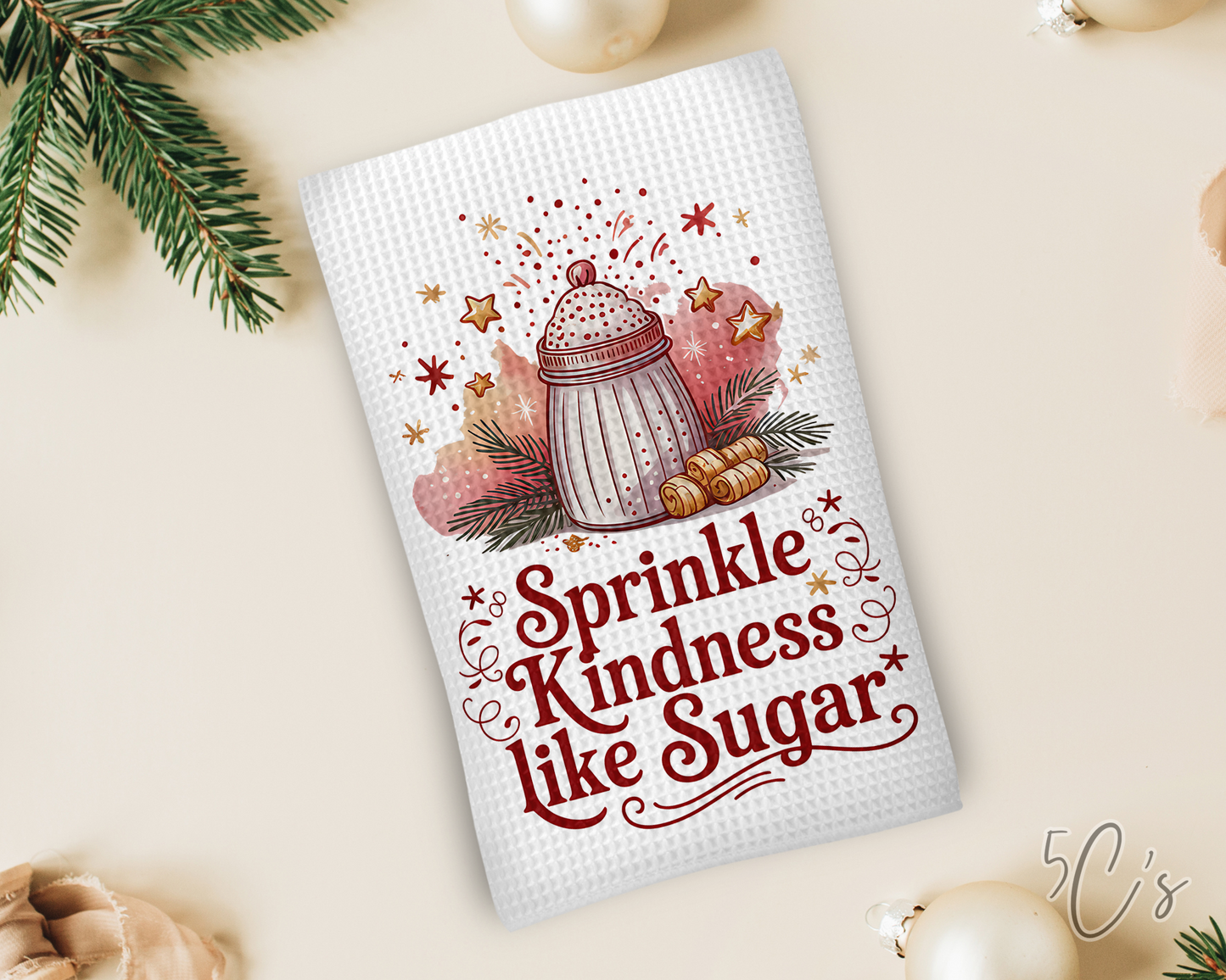 Sprinkle Kindness Like Sugar Dish Towel