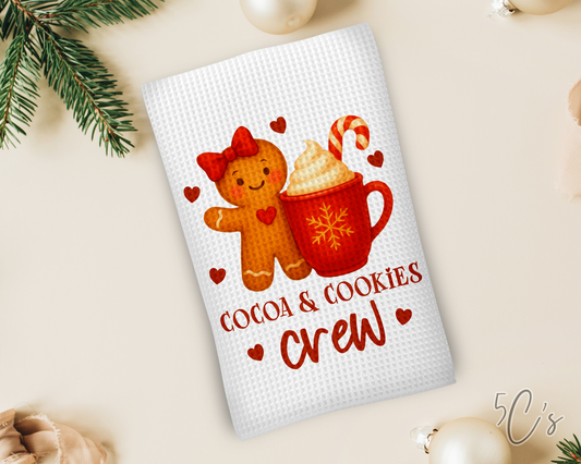 Cocoa & Cookies Crew Dish Towel