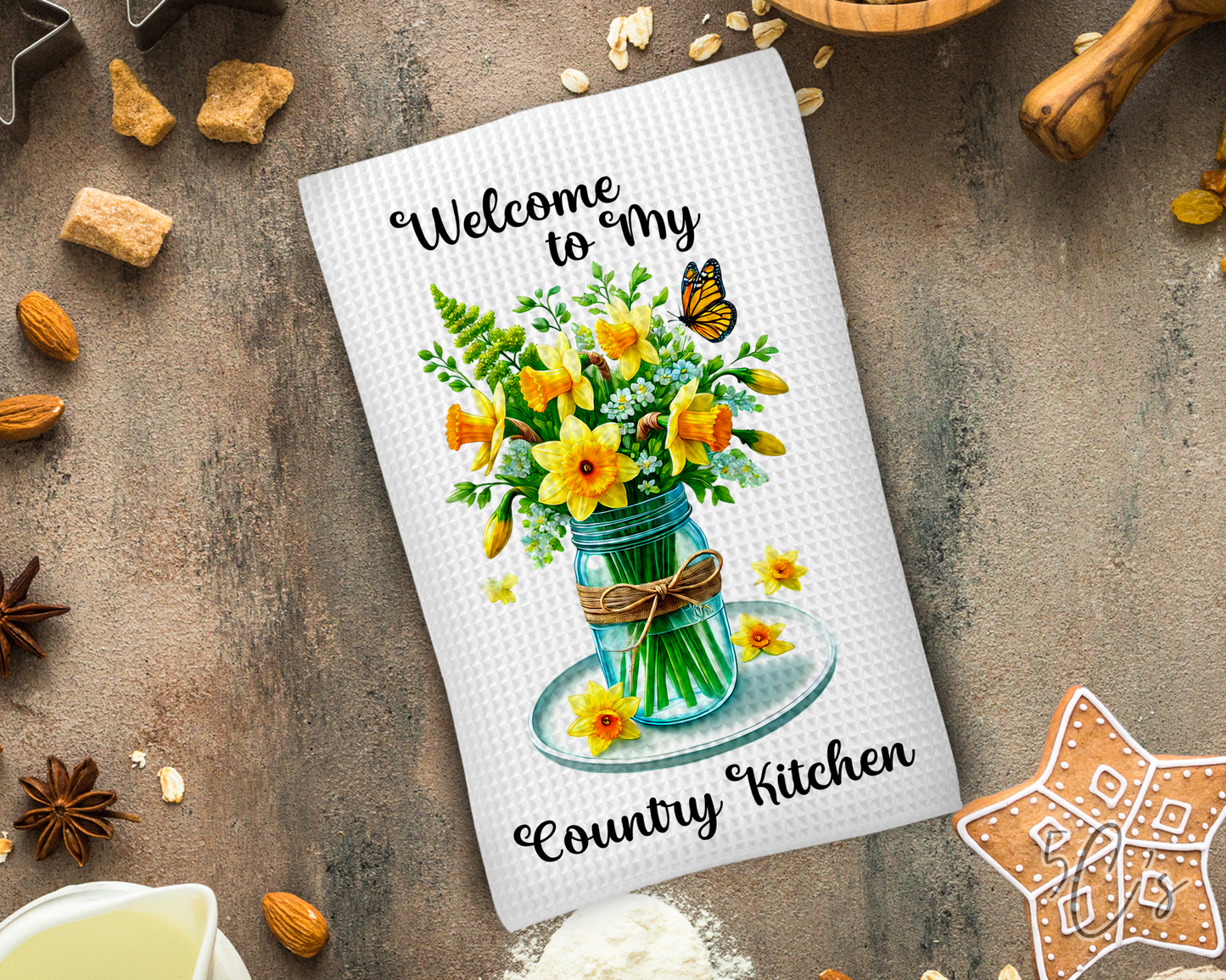 Country Kitchen Dish Towel