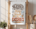 Help Wash The Dishes Dish Towel