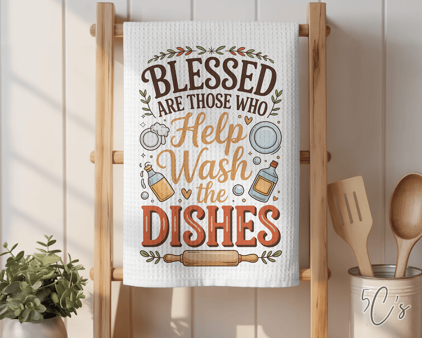 Help Wash The Dishes Dish Towel