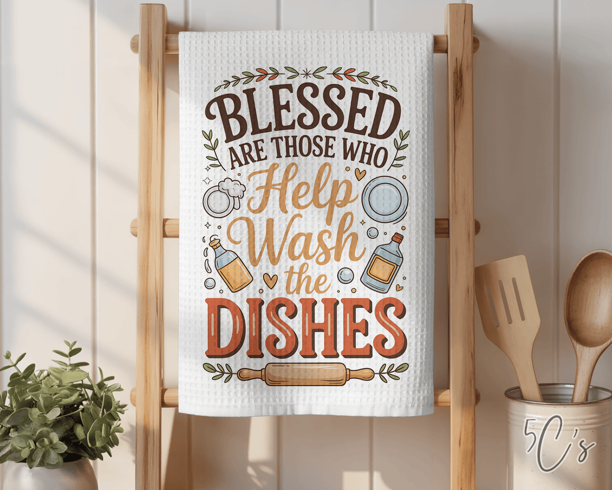 Help Wash The Dishes Dish Towel
