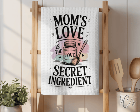 Mom's Love Dish Towel