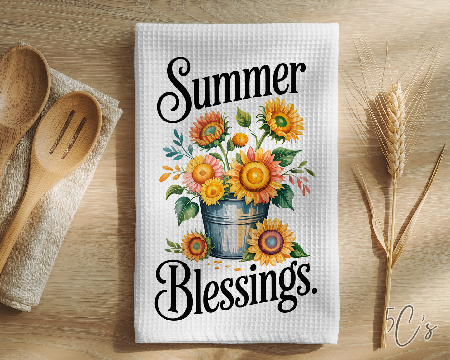 Summer Blessings Dish Towel