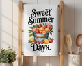 Sweet Summer Days Dish Towel