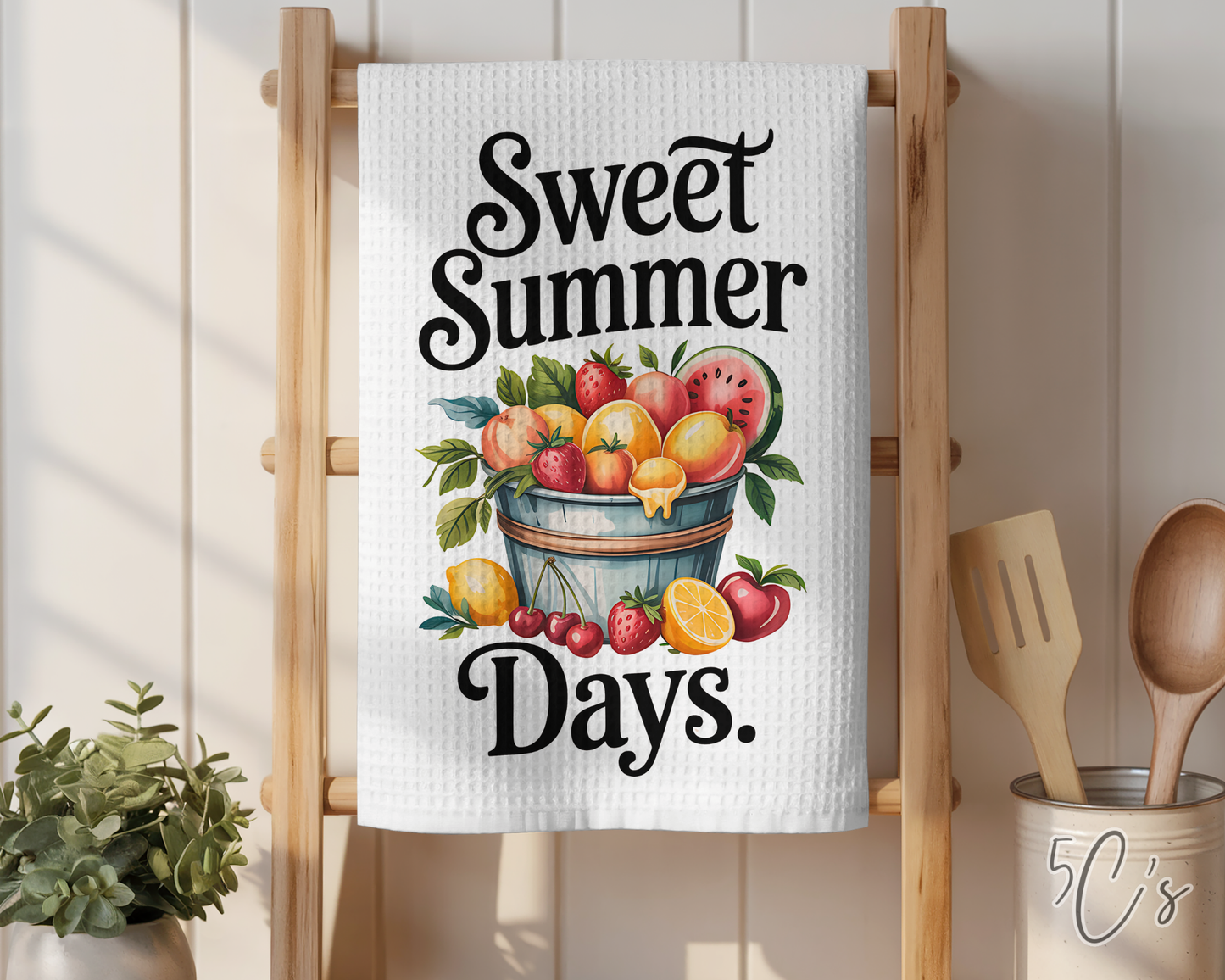 Sweet Summer Days Dish Towel