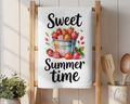 Sweet Summer Time Dish Towel