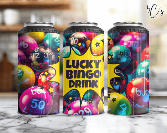 Lucky Bingo Drink Can Cooler
