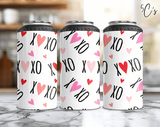 XOXO Heart Can Cooler