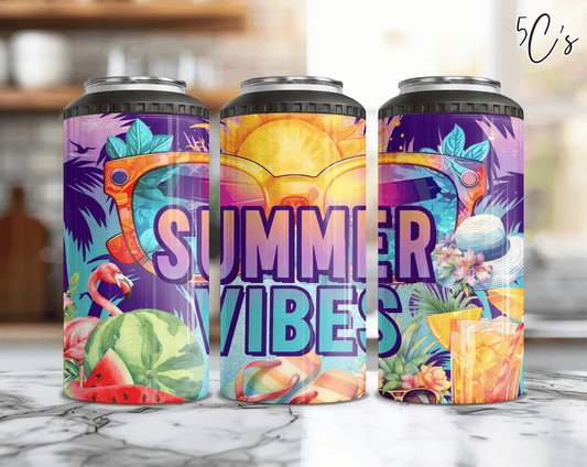 Summer Vibes Can Cooler