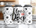 I Love My Dog Can Cooler