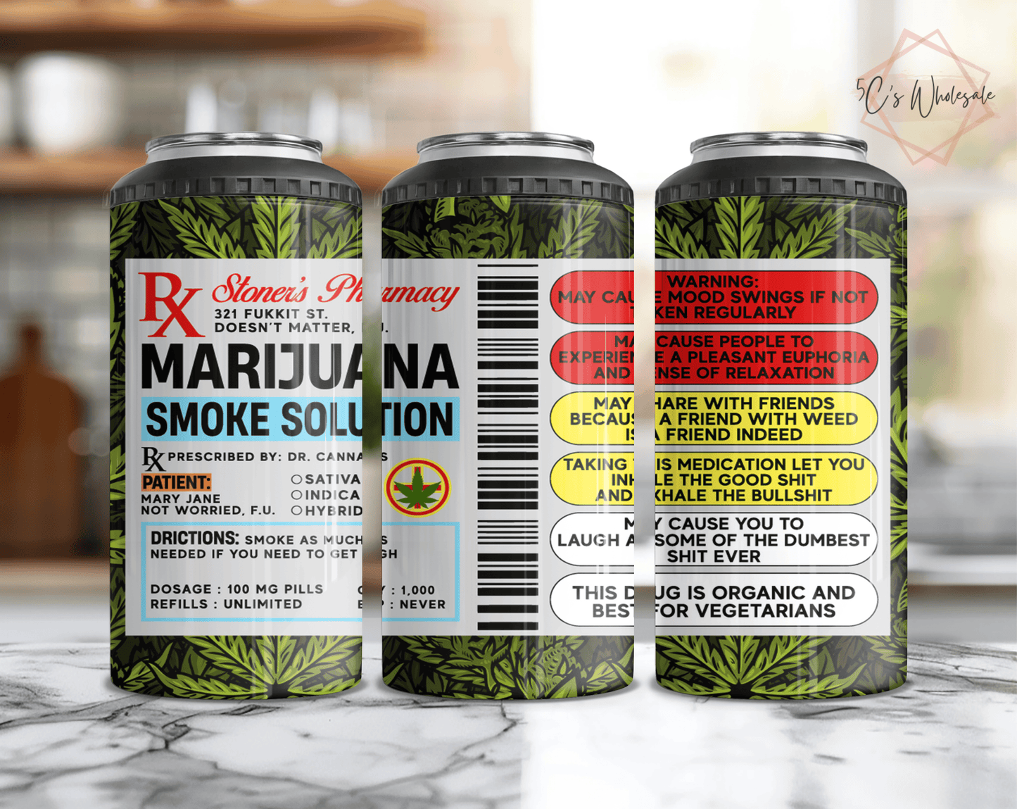 Stoner Pharmacy Can Cooler