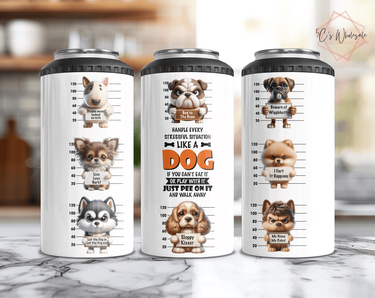Funny Dogs Can Cooler