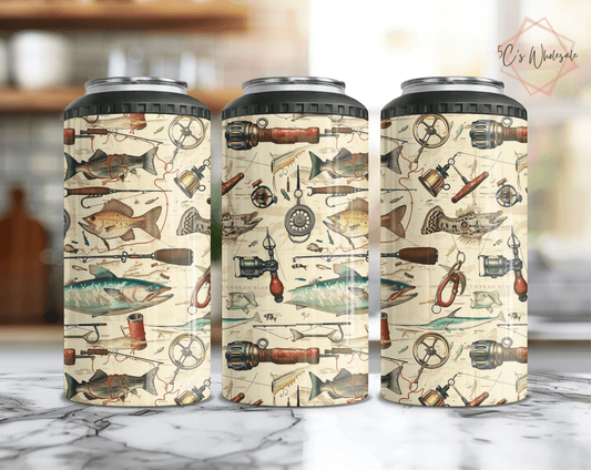 Fishing Gear Can Cooler