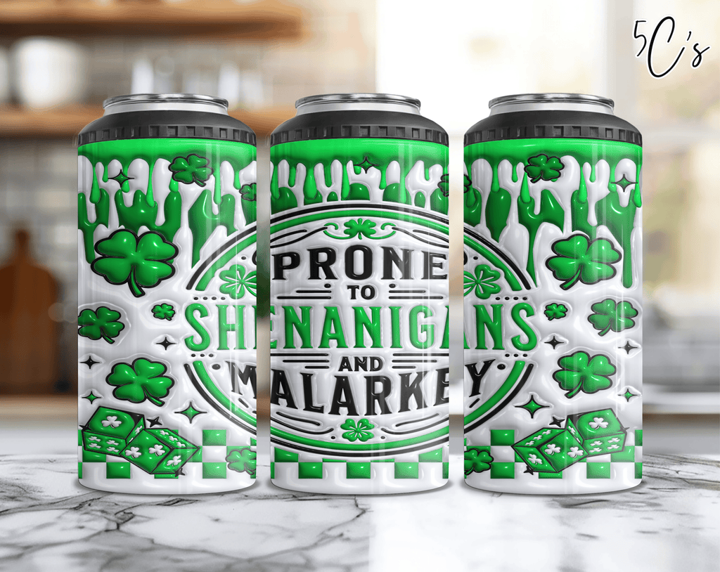 Shenanigans & Malarkey Can Cooler