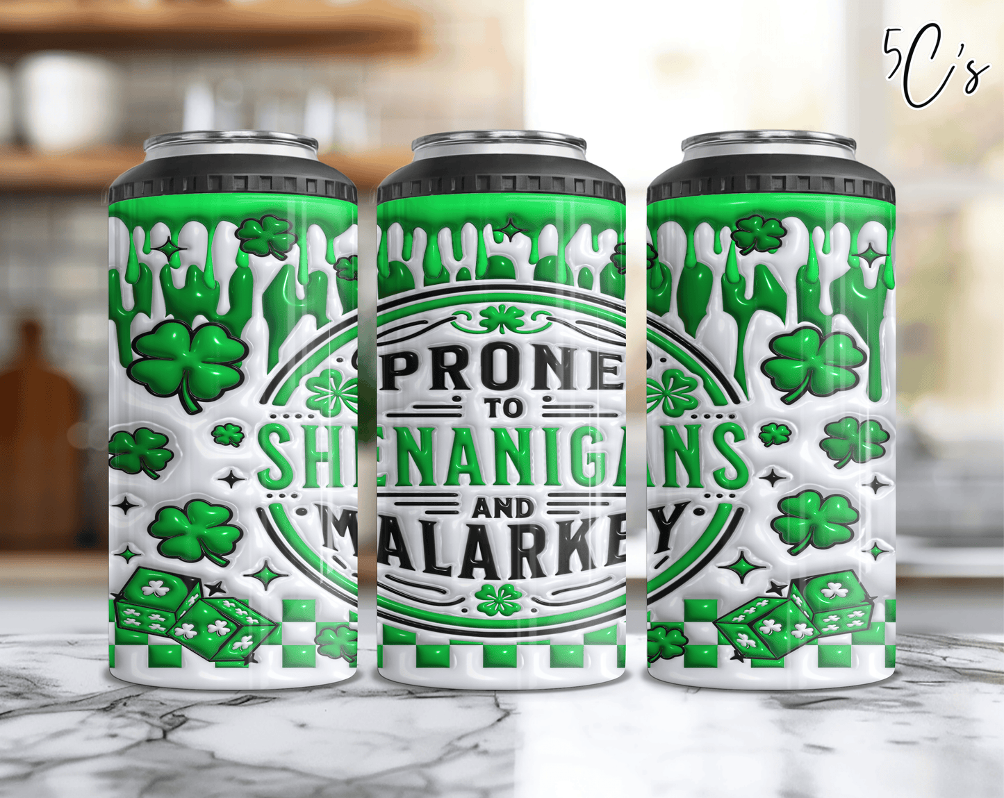 Shenanigans & Malarkey Can Cooler