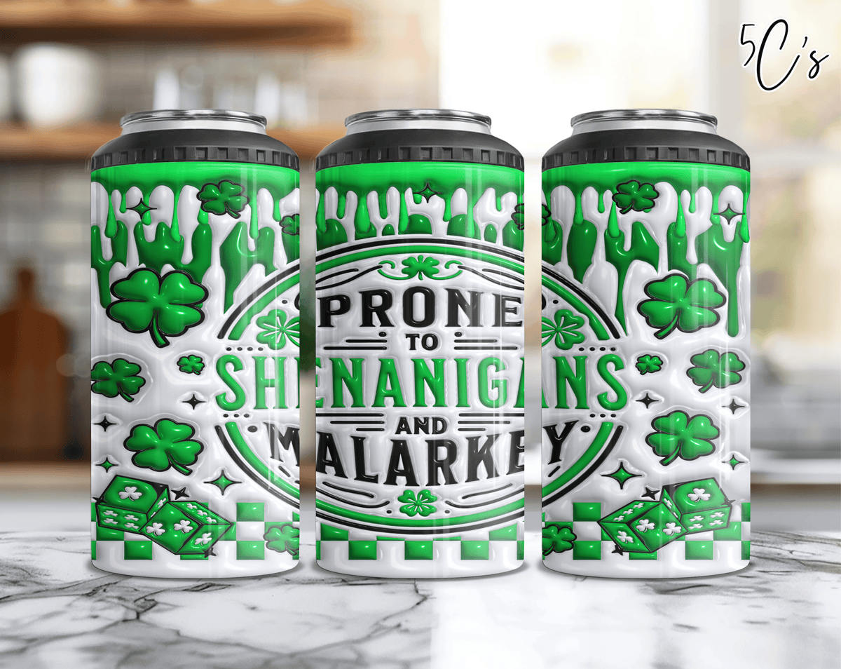 Shenanigans & Malarkey Can Cooler