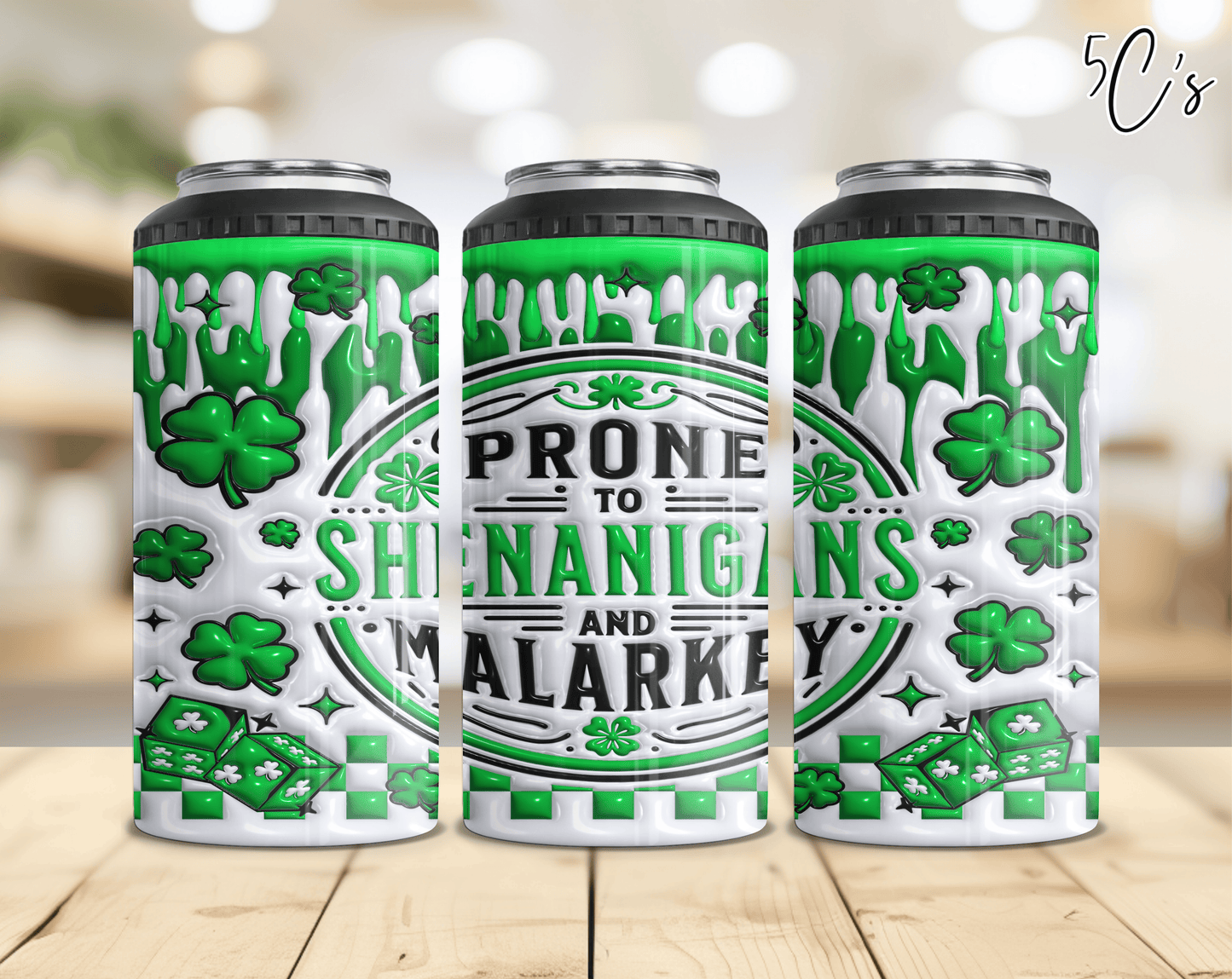 Shenanigans & Malarkey Can Cooler